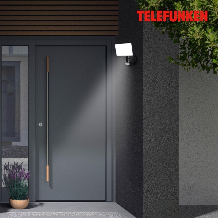 Aplică LED de exterior cu senzor Telefunken 304305TF LED/24W/230V IP44