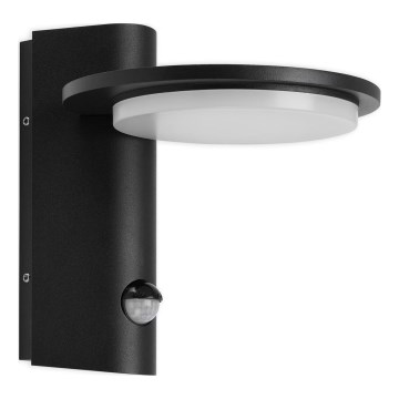 Aplică LED de exterior cu senzor Telefunken 312505TF LED/10W/230V IP44 negru