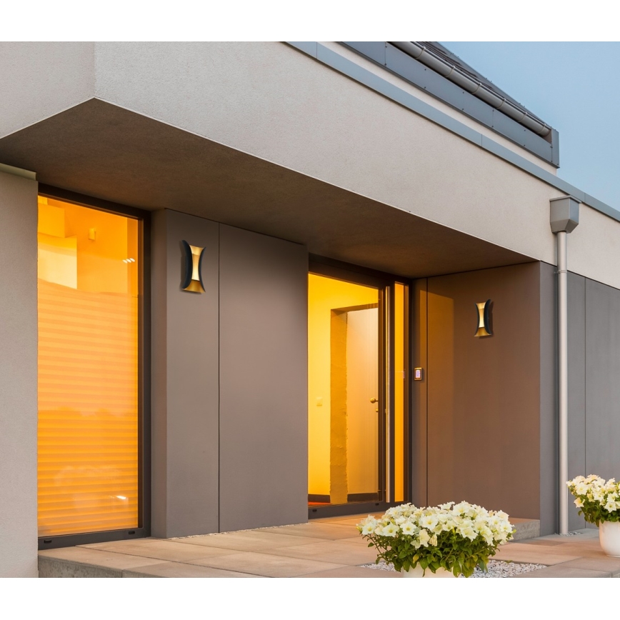 Aplică LED de exterior DANTE LED/6W/230V 4000K IP54 15 cm ITALUX