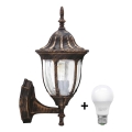 Aplică LED de exterior FLORENCJA, 1xE27, 10W, 230V, IP43