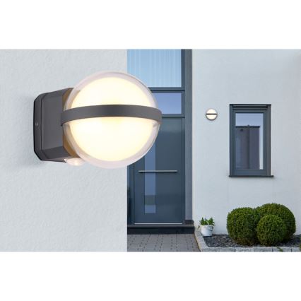 Aplică LED de exterior Globo LED/12W/230V IP54 negru