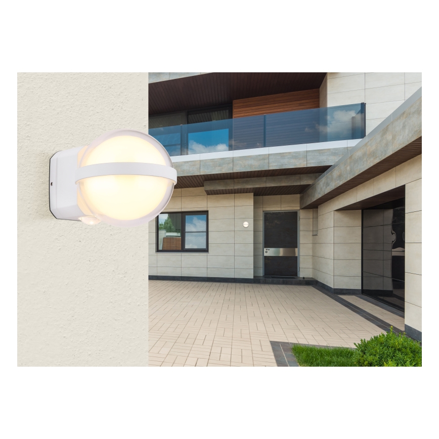 Aplică LED de exterior Globo LED/12W/230V IP54 alb