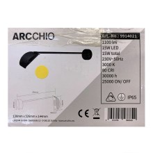 Aplică LED de exterior GRAYSON LED/15W/230V IP65 Arcchio