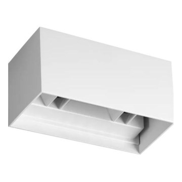Aplică LED de exterior Ideal Lux ATOM LED/25W/230V CRI 90 IP54 alb