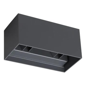 Aplică LED de exterior Ideal Lux ATOM LED/25W/230V CRI 90 IP54 antracit