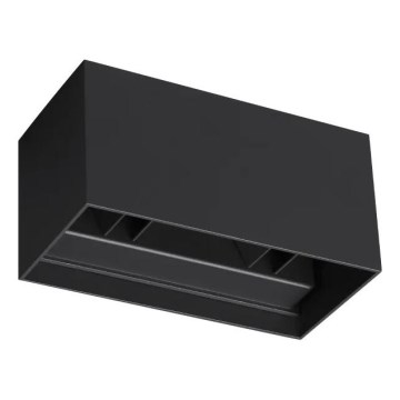 Aplică LED de exterior Ideal Lux ATOM LED/25W/230V CRI 90 IP54 negru