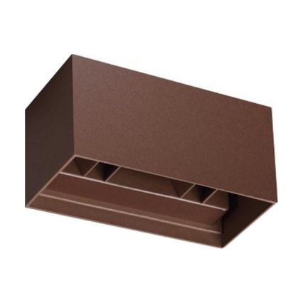 Aplică LED de exterior Ideal Lux ATOM LED/25W/230V CRI 90 IP54 maro