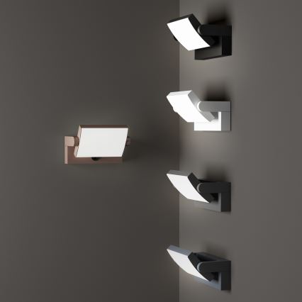 Aplică LED de exterior Ideal Lux SWIPE LED/20,5W/230V IP54 antracit