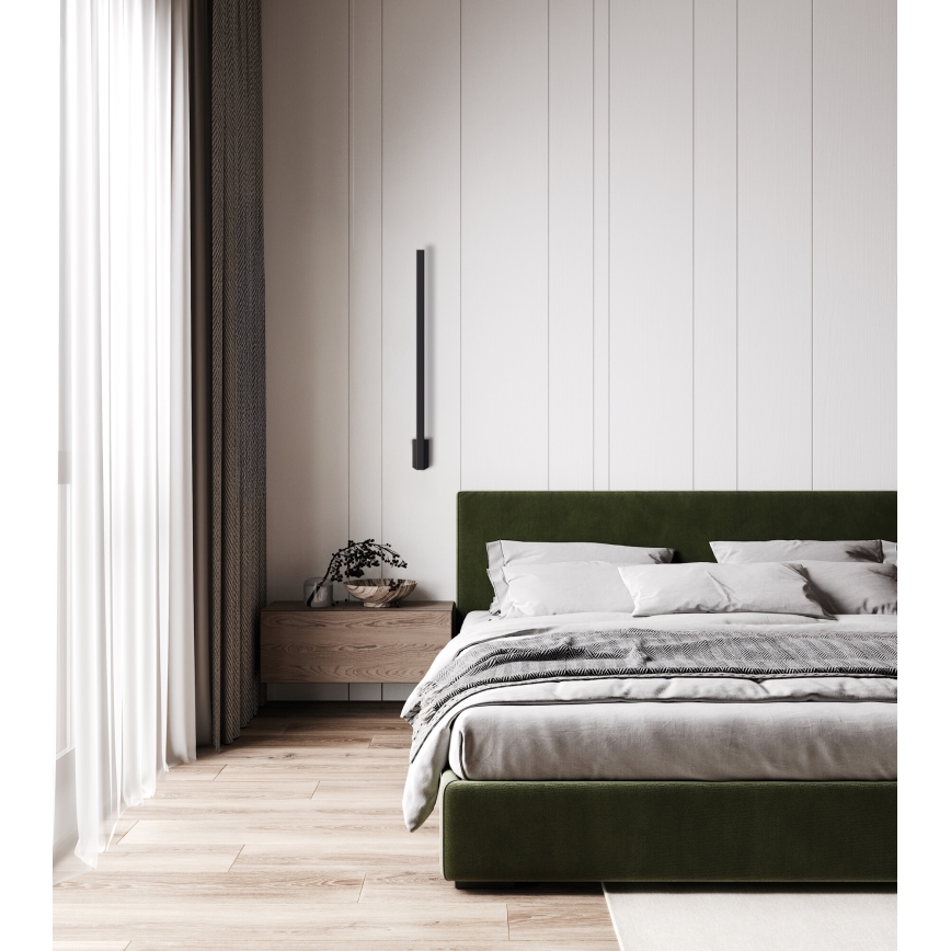 Aplică LED de exterior YALTE LED/8W/230V 3000K IP54 negru