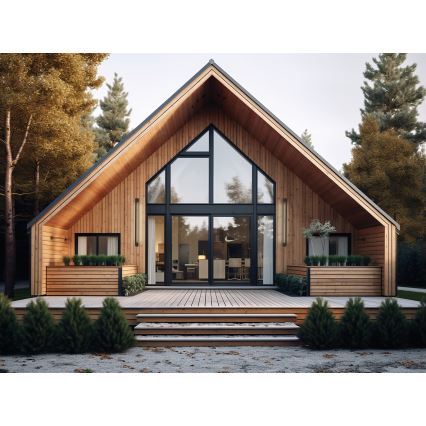 Aplică LED de exterior YALTE LED/8W/230V 4000K IP54 negru