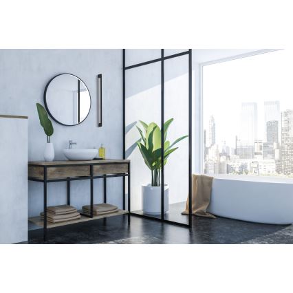 Aplică LED de exterior YALTE LED/11W/230V 4000K IP54 negru