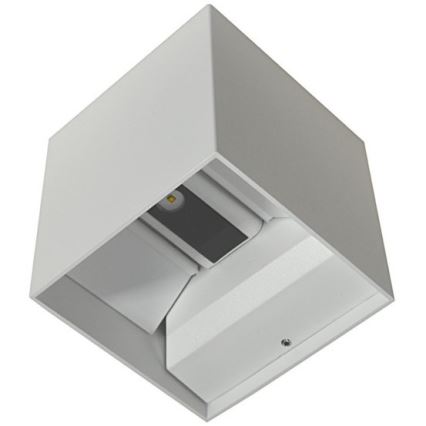 Aplică LED de exterior KREON 2xLED/3W/230V IP54 4000K alb