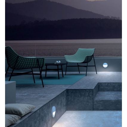 Aplică LED de exterior LANDER LED/3W/230V IP54 alb Redo 90472