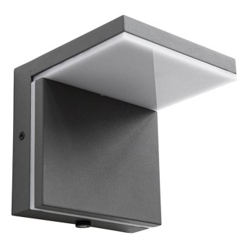 Aplică LED de exterior LASSAN LED/8W/230V 3000K IP54 antracit