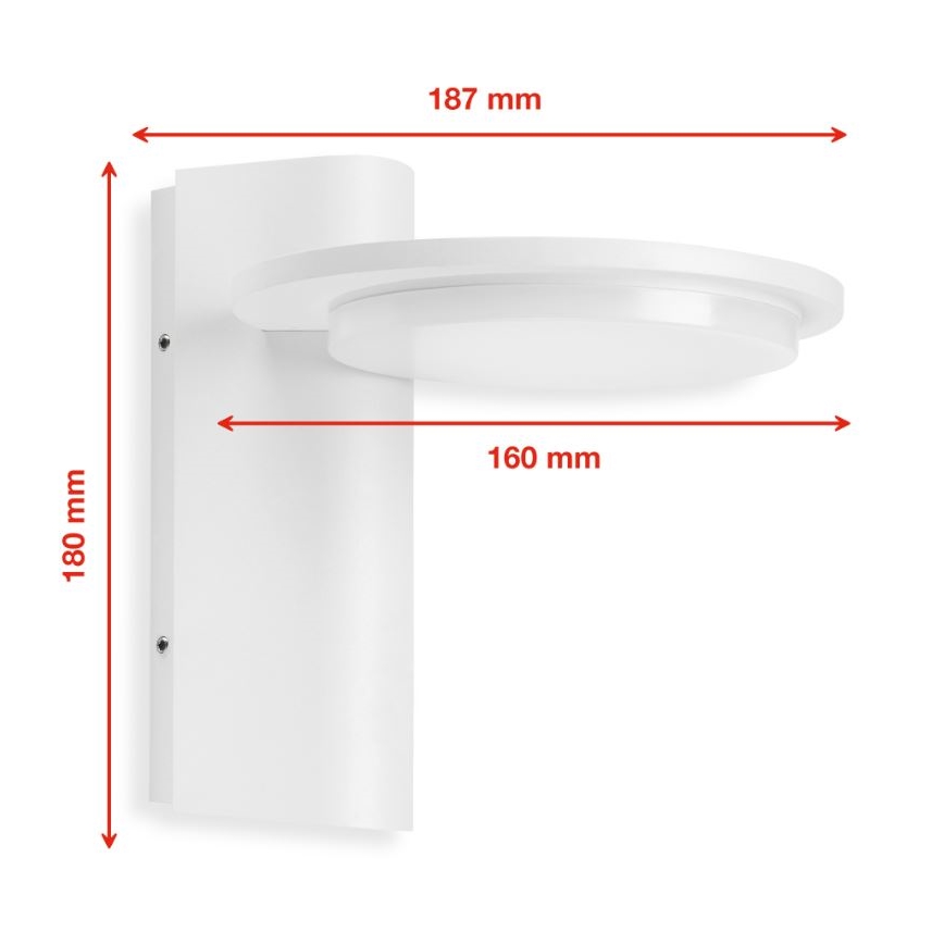 Aplică LED de exterior LED/10W/230V IP44 Telefunken 312406TF