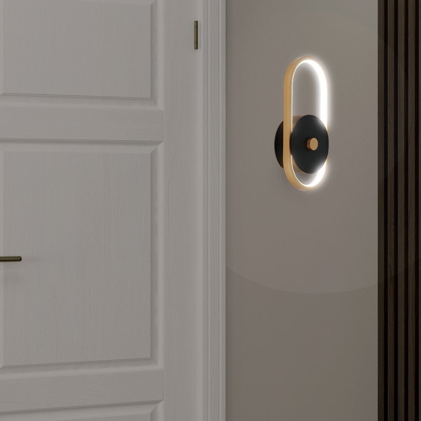 Aplică LED de exterior LED/15W/230V IP54 3000K alamă