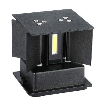 Aplică LED de exterior LED/5W/230V 3000K IP65 neagră