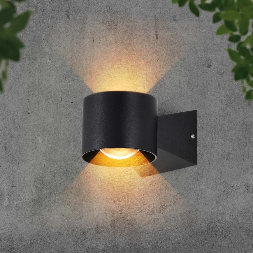 Aplică LED de exterior LED/5W/230V 3000K IP65 negru