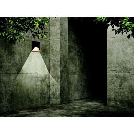 Aplică LED de exterior LED/7W/230V IP44 antracit Zambelis E243