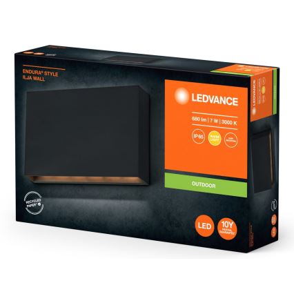 Aplică LED de exterior Ledvance ENDURA STYLE ILJA LED/7W/230V IP65