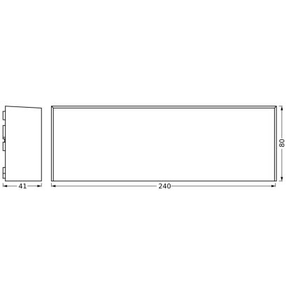 Aplică LED de exterior Ledvance ENDURA STYLE IVO LED/6,5W/230V IP65