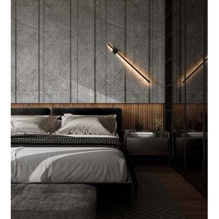 Aplică LED de exterior MAXLIGHT W0267 SPIDER LED/8,4W/230V IP44 negru