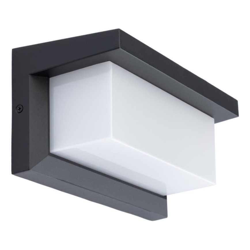 Aplica LED dimmabilă de exterior NEELY, 1xE27, 6W, 230V, 2700-6500K, IP54, antracit