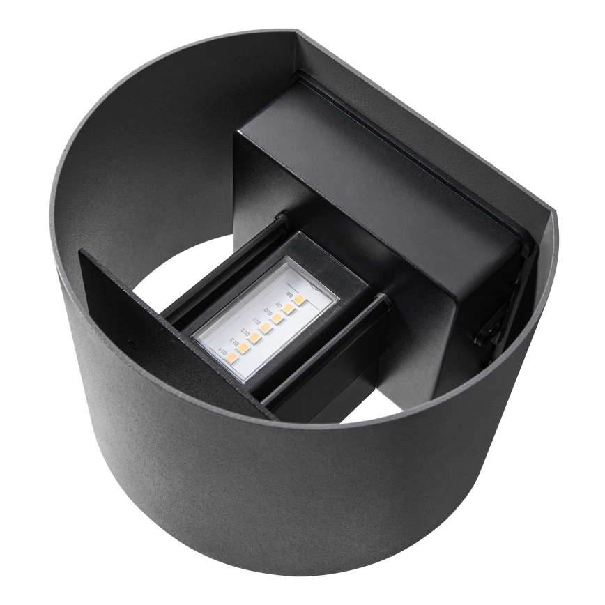 Aplica LED de exterior Nordlux MILDA, 4,9 W, 230 V, IP44, antracit