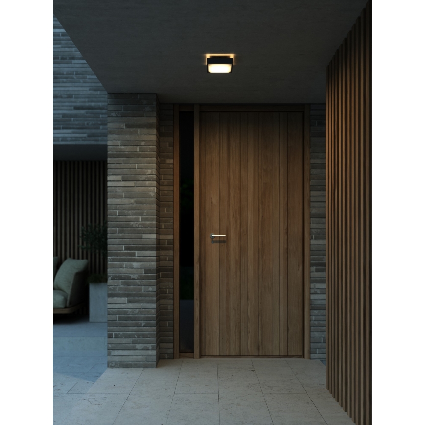 Aplică LED de exterior Nordlux OLIVER LED/9W/230V IP54 17,5x17,5 cm
