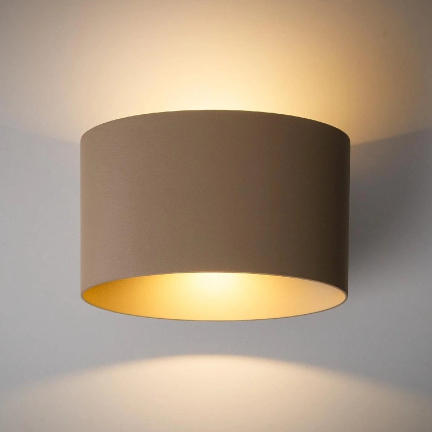 Aplica LED de exterior pentru perete VERTO LED/5W/230V IP54 bej