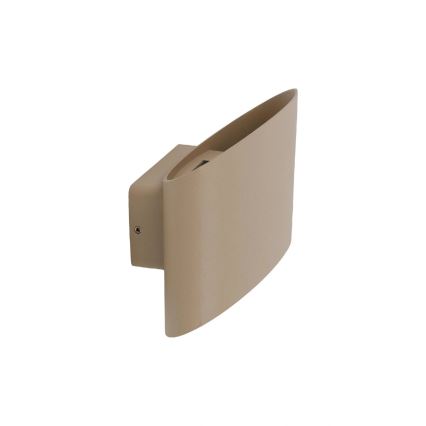 Aplica LED de exterior pentru perete VERTO LED/5W/230V IP54 bej