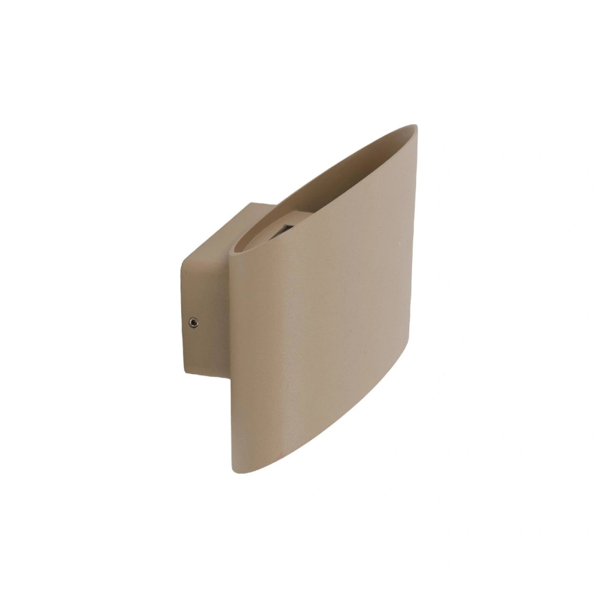 Aplica LED de exterior pentru perete VERTO LED/5W/230V IP54 bej