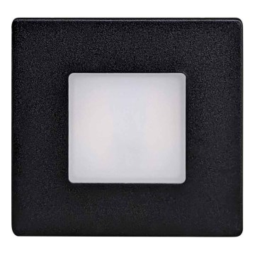 Aplica LED de exterior pentru scări LED/1,7W/230V 3000/4000/6000K IP54 neagră
