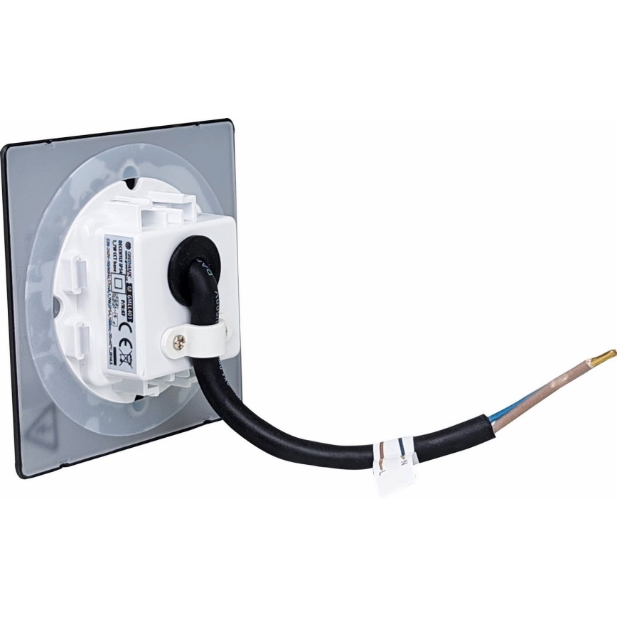Aplica LED de exterior pentru scări LED/1,7W/230V 3000/4000/6000K IP54 neagră