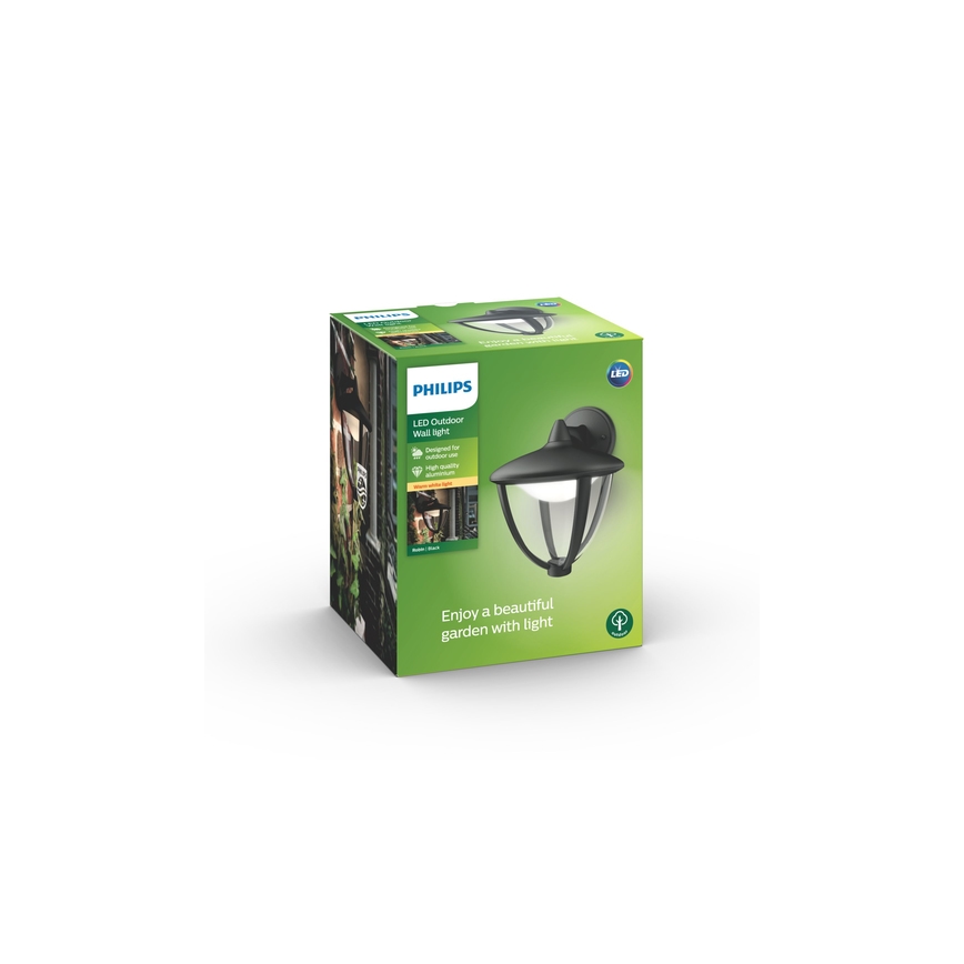 Aplică LED de exterior Philips 1xLED/4,5W/230V IP44