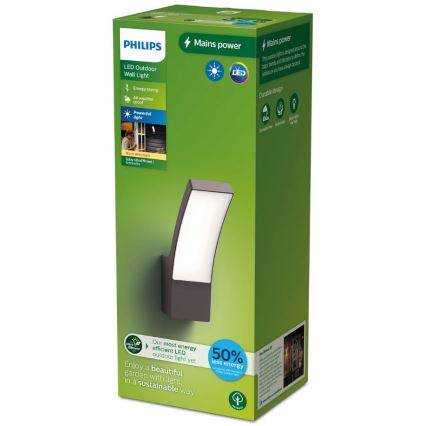 Aplică LED de exterior Philips SPLAY LED/3,8W/230V IP44