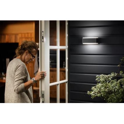 Aplică LED de exterior Philips STRATOSPHERE LED/3,8W/230V 2700K IP44