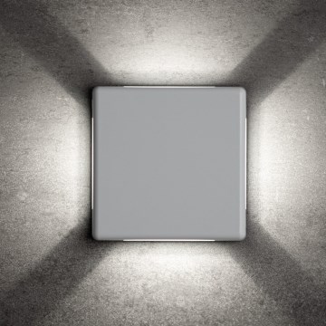 Aplica LED de exterior REFAZI, 6W, 230V, IP54, albă