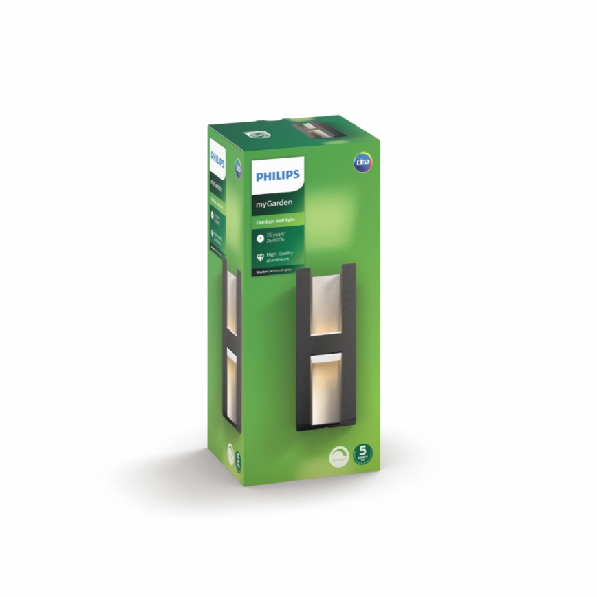 Aplică LED de exterior 2xLED/4,5W IP44 Philips