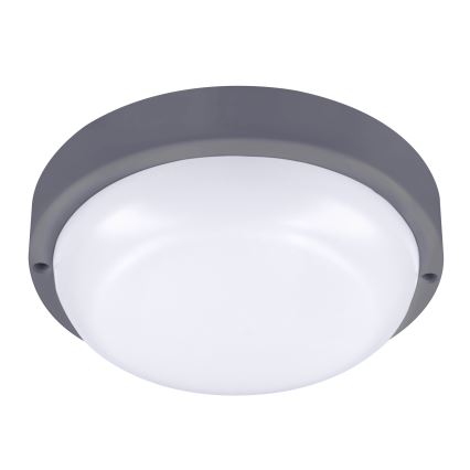 Aplică LED de exterior LED/20W/230V 4000K IP54 rotund gri