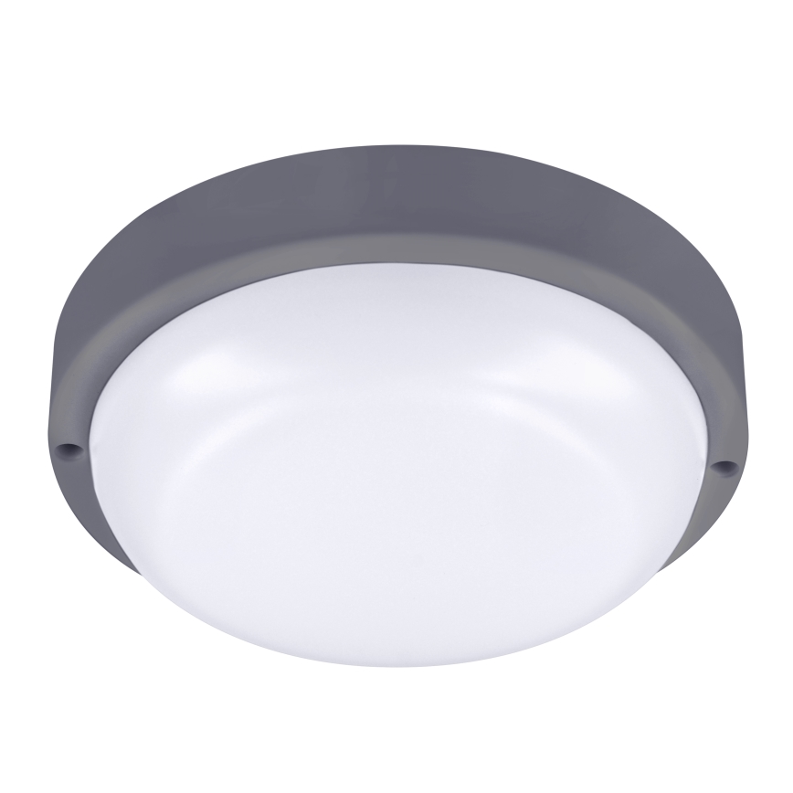Aplică LED de exterior LED/20W/230V 4000K IP54 rotund gri