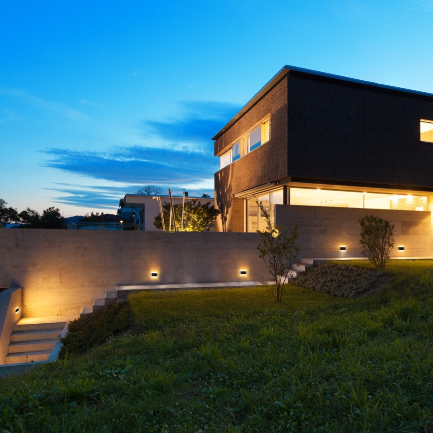 Aplică LED de exterior MODENA LED/12W/230V 3000/4000/6000K IP54 negru