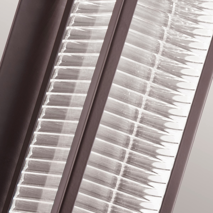 Aplică LED de exterior SOREL 1xGU10/7W/230V IP44 maro Kichler