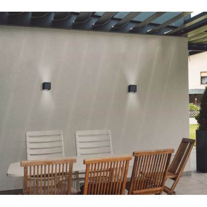 Aplică LED de exterior Westinghouse 61149 FREYA 2xLED/4,5W/230V IP44 negru