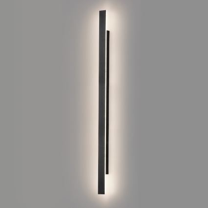 Aplică LED de exterior WOW LED/20W/230V 3000/4000/6000K 120 cm IP54 negru