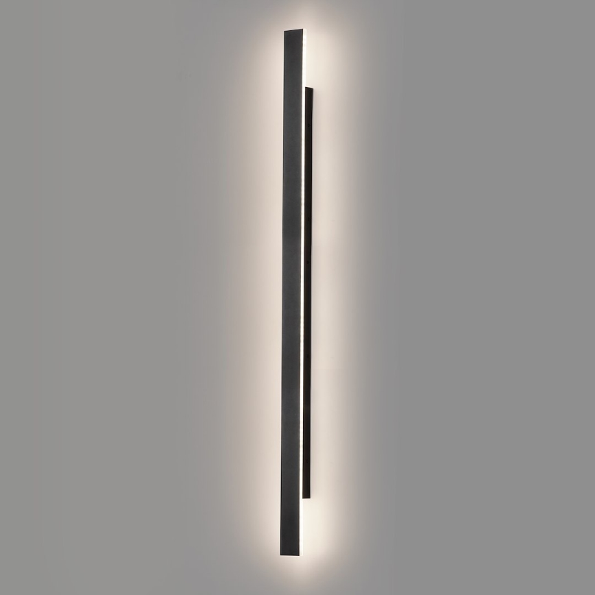 Aplică LED de exterior WOW LED/20W/230V 3000/4000/6000K 120 cm IP54 negru