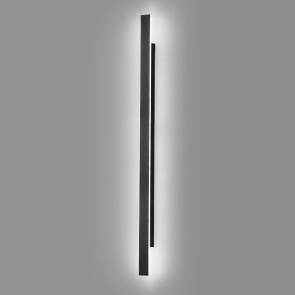 Aplică LED de exterior WOW LED/20W/230V 3000/4000/6000K 120 cm IP54 negru