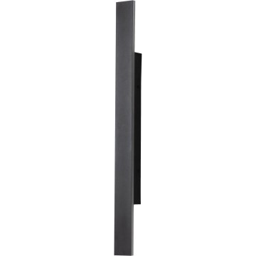 Aplica LED de exterior WOW LED/11W/230V 3000/4000/6000K 60 cm IP54 negru