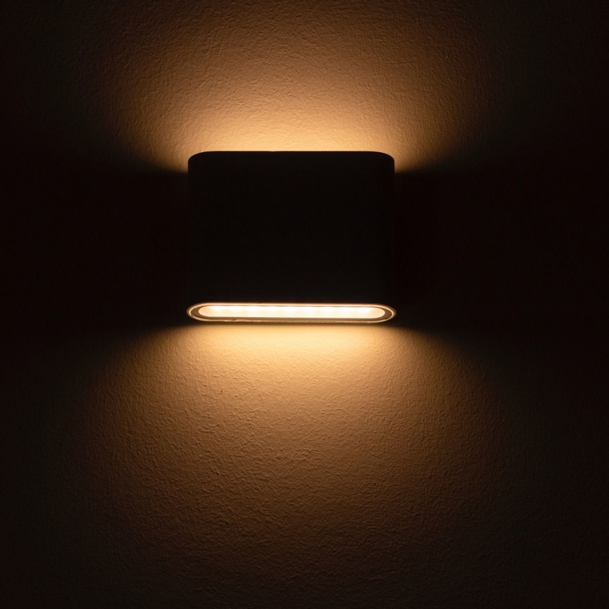 Aplică LED de exterior Zuma Line LED/24W/230V IP65 negru