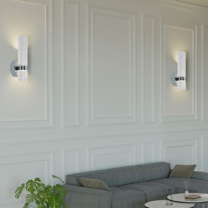 Aplica LED de perete AMBIENTE, 6W, 230V, 3000/4000/6000K, crom lucios